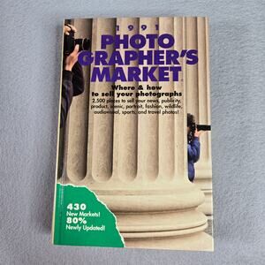 1991 Photographer's Market Book Sam Marshall  Hard Cover